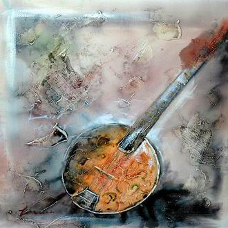 Musical Instrument oil painting